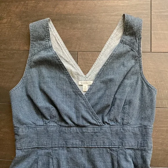 Toad & Co Atsuko chambray dress size Medium. READ! - Picture 5 of 10